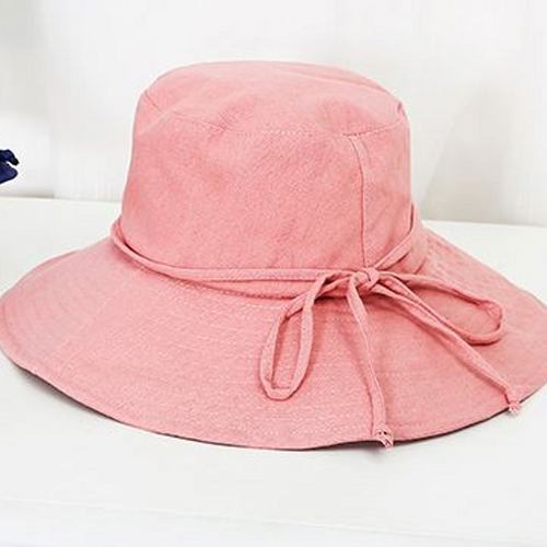 大きい帽子 ストラップ付き 黒 レディース ハット 美シルエット 小顔効果 UVカット あご紐 調整可能 折りたたみ 送料無料 |  | 05