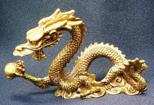 風水 五本爪 龍 置物 2024年 干支 甲辰 辰 銅製 4寸単龍 龍の置物 風水 開運 金 風水グッズ 玄関 五本爪 金龍 開運祈願 金運祈願 機運上昇 | 