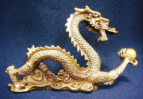 風水 五本爪 龍 置物 2024年 干支 甲辰 辰 銅製 4寸単龍 龍の置物 風水 開運 金 風水グッズ 玄関 五本爪 金龍 開運祈願 金運祈願 機運上昇 |  | 10