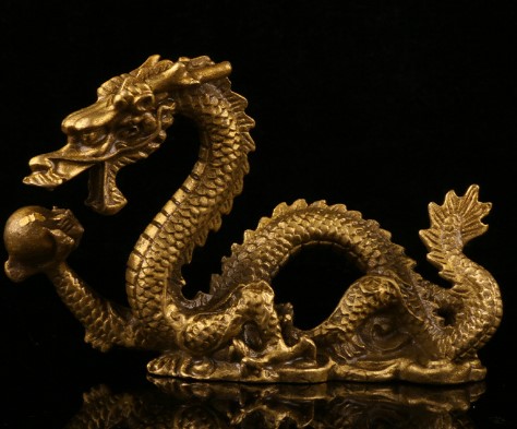 風水 五本爪 龍 置物 2024年 干支 甲辰 辰 銅製 4寸単龍 龍の置物 風水 開運 金 風水グッズ 玄関 五本爪 金龍 開運祈願 金運祈願 機運上昇 |  | 07