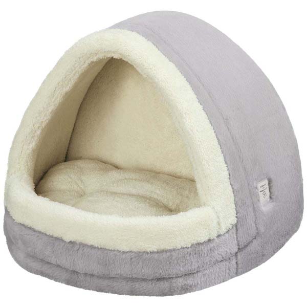 ペットベッド 冬用 洗える 犬 猫 ドーム 暖かい すべり止め付き ボア ベッド おしゃれ 屋根付き ふわふわ ベッド ドーナツアイリスオーヤマ PBB-480 P2DB-460