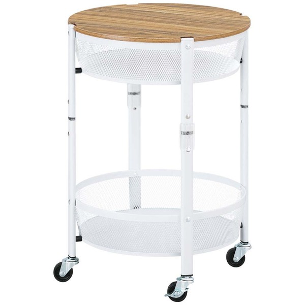 IRIS OHYAMA（アイリスオーヤマ） ワゴン キャスター付き 天板