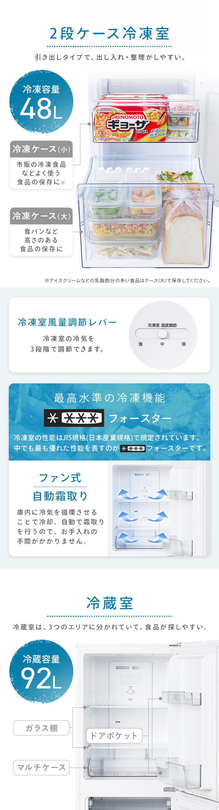 IRIS OHYAMA（アイリスオーヤマ） 冷蔵庫 一人暮らし 霜取り不要 新品