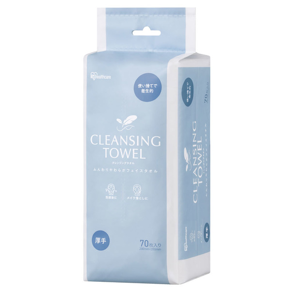 IRIS OHYAMA（アイリスオーヤマ） クレンジングタオル 6個セット