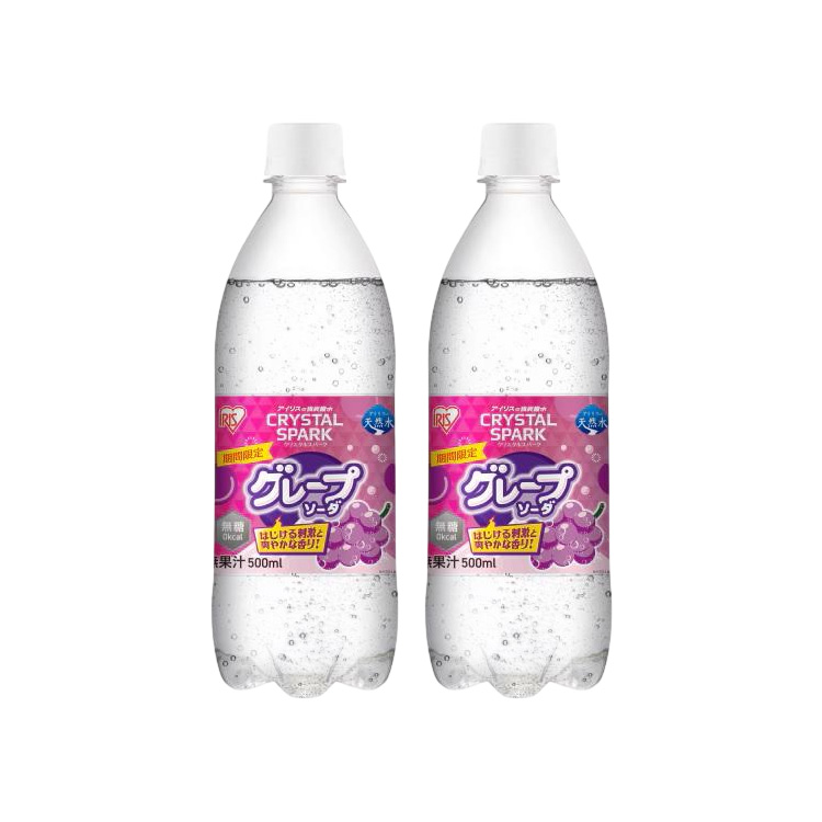 IRIS OHYAMA（アイリスオーヤマ） ＼新フレーバー登場／ 炭酸水 500ml