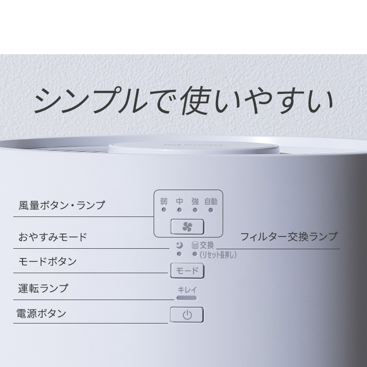 IRIS OHYAMA（アイリスオーヤマ） 空気清浄機 花粉対策 20畳 省エネ