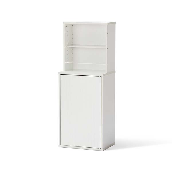 IRIS OHYAMA（アイリスオーヤマ） 本棚 大容量 扉付 隠せる 幅39.5cm