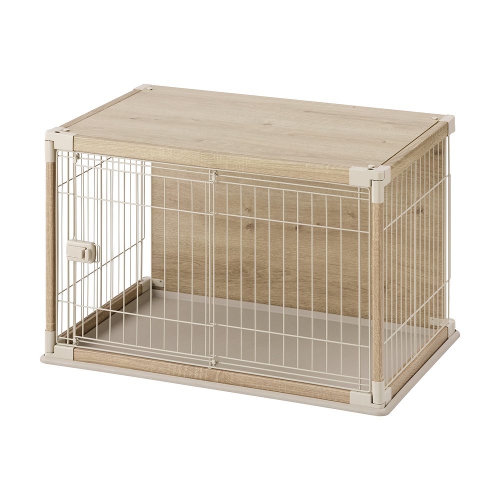 IRIS OHYAMA（アイリスオーヤマ） 犬 ケージ 屋根付き ゲージ おしゃれ