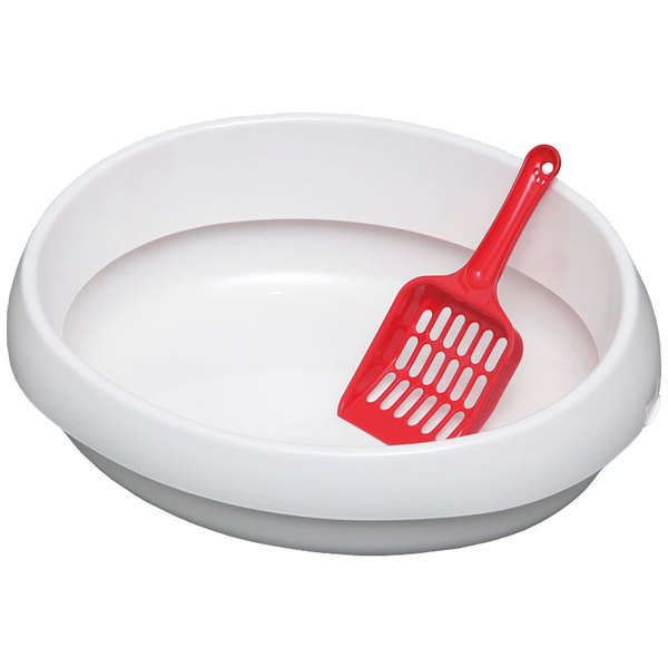 IRIS OHYAMA（アイリスオーヤマ） 猫トイレ 猫 トイレ 小さめ 丸型