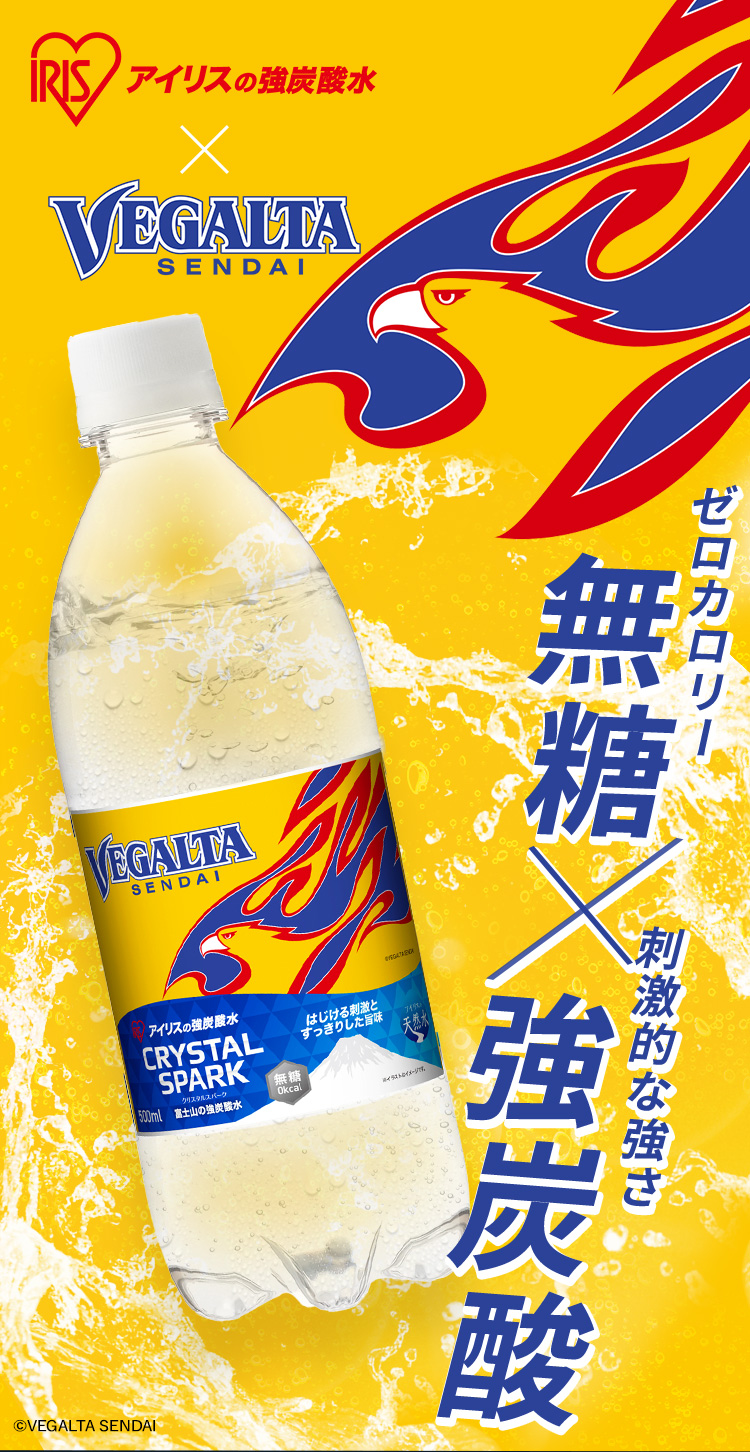 IRIS OHYAMA（アイリスオーヤマ） 炭酸水 500ml 24本 強炭酸水