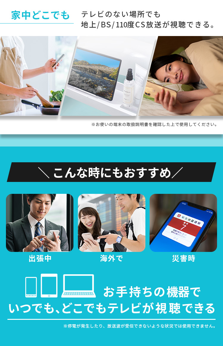 IRIS OHYAMA テレビチューナー ワイヤレステレビチューナー