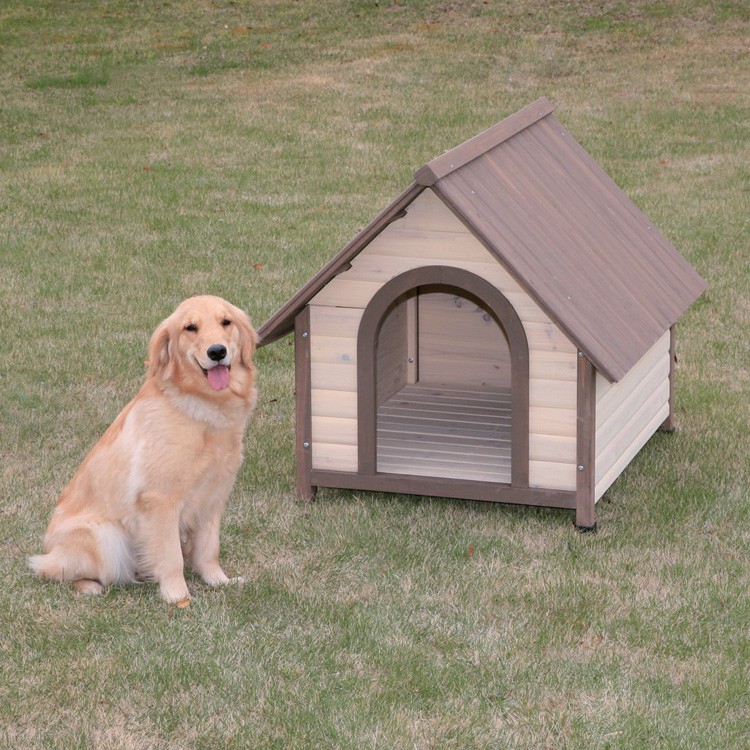 犬小屋 屋外 アイリスオーヤマ 室外 ログハウス 中型犬 大型犬 木製