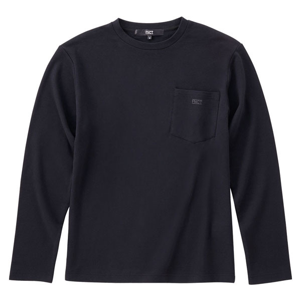 男女兼用　ファイテン ハイブリッド ネック Tシャツ 紺M 楽天市場】【50％OFF】ファイテン ハイブリッド ネック Tシャツ