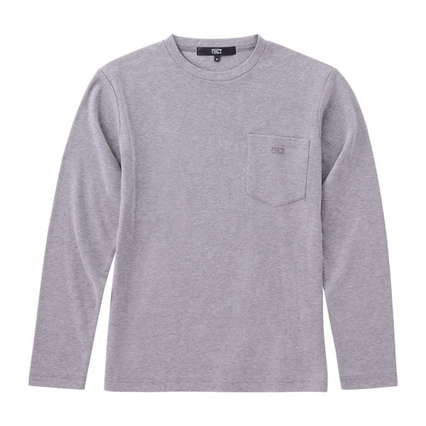グレー 長袖 タイトフィット Tシャツ DOMYOS(ドミオス) フィットネス Tシャツ タイトフィット レディース