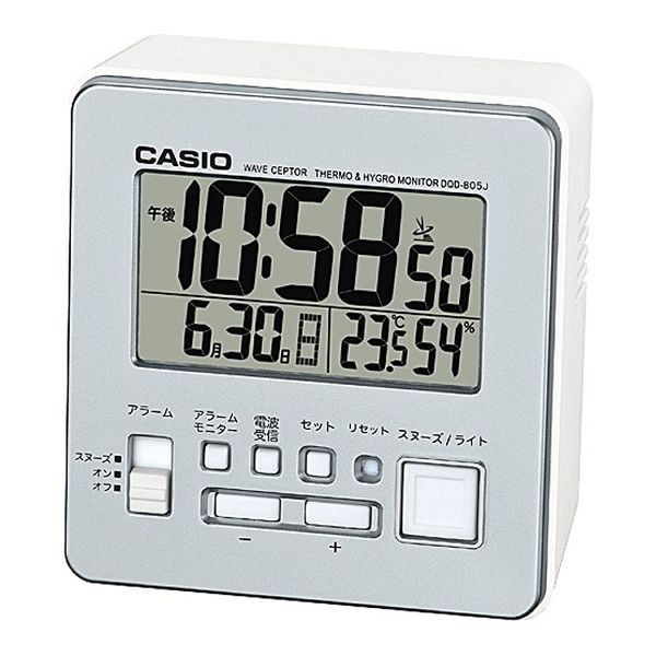 カシオ CASIO 目覚まし時計 電波 デジタル 温度 湿度 カレンダー DQD-805J-8JF (D)(B) :7166939F:アイリスプラザ  Yahoo!店 - 通販 - Yahoo!ショッピング