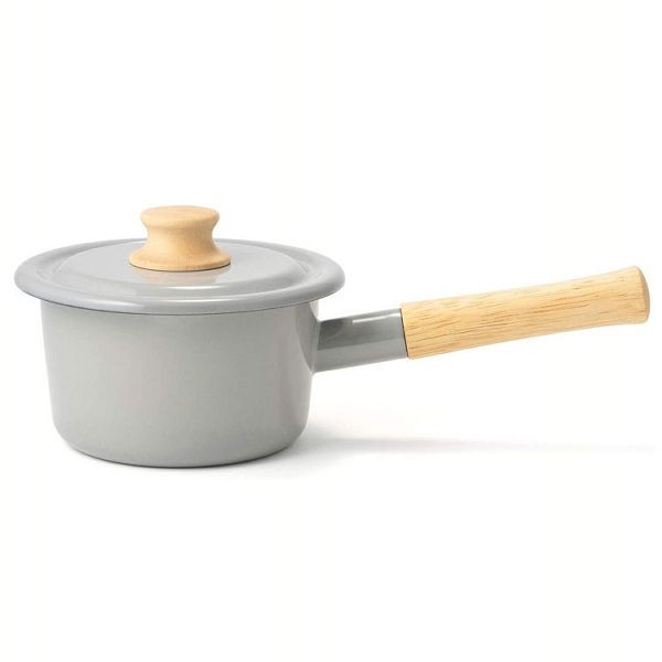 富士ホーロー 片手鍋 鍋 ホーロー鍋 一人暮らし おしゃれ コットン