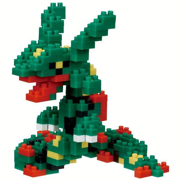 frgmnt nano block ポケモン nanoblock+ メガリザードンXの秘密の城 (ブロック) - ホビー