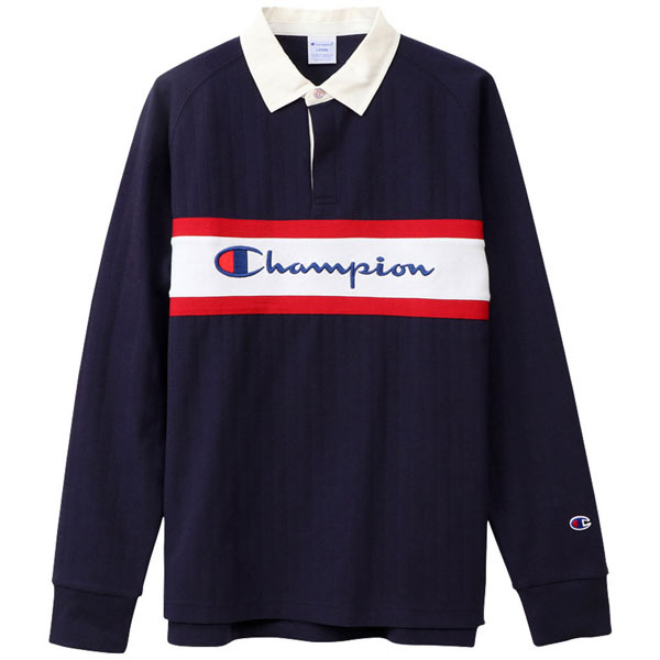 Champion ポロシャツ 19FW C3QG404 Lサイズ (D)