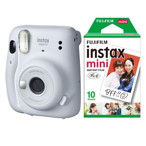 instax mini チェキmini11+10枚フィルムJP1 富士フイルム D