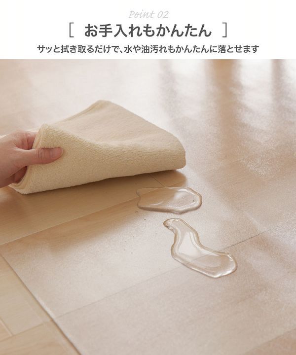 チェアマットリモートワーク傷防止汚れ防止抗菌防カビ撥水性デスクマットテーブルカバーフリーカットPVCチェアマット90×120cm