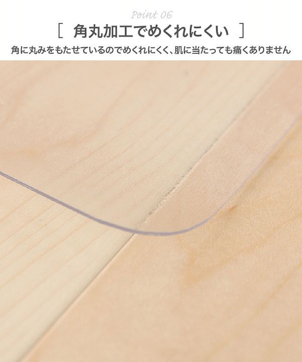 チェアマットリモートワーク傷防止汚れ防止抗菌防カビ撥水性デスクマットテーブルカバーフリーカットPVCチェアマット90×120cm