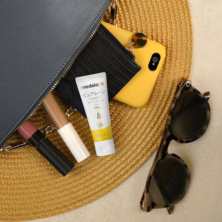 メデラmedela乳頭保護リップクリームスキンケアラノリン羊毛脂乳頭ケアピュアレーン7g 