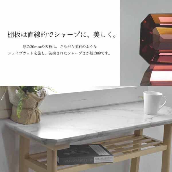 カウンターテーブルカウンターカフェテーブルおしゃれ天然木大理石調宝石おしゃれColletCOLLETカウンターテーブル