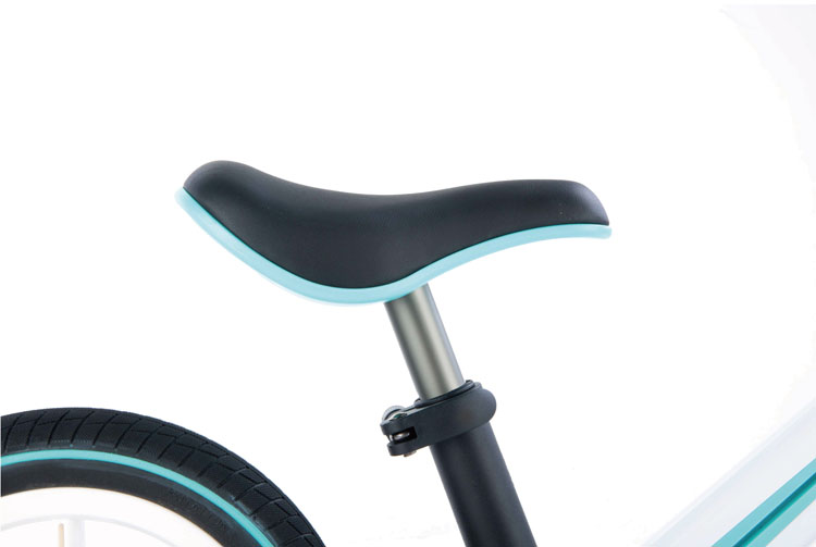 エムアンドエムキックバイクシンプルデザイン折りたたみハンドル高さ調節ノーパンクタイヤキッズバイク自転車キッズ子供FFB12
