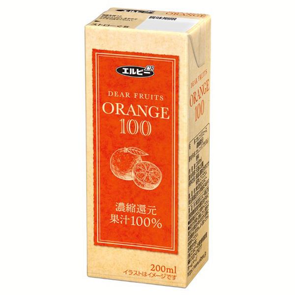 ジュース 紙パック ジュース100％ 200ml 30本 エルビー りんごジュース オレンジジュース リンゴ オレンジ 果汁 濃縮還元 ジュース｜irisplaza｜02