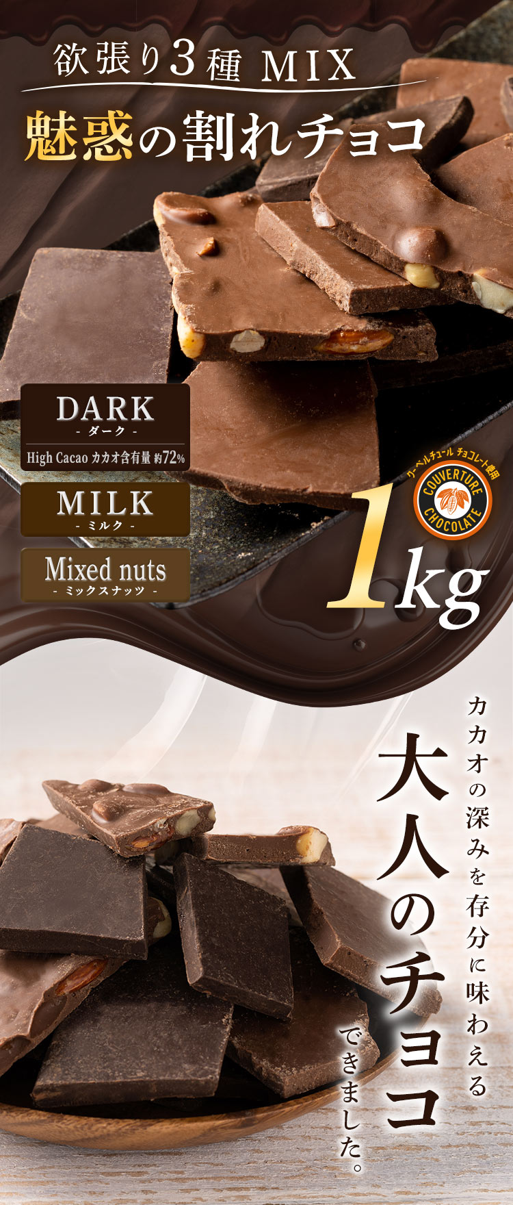 チョコ 楽天市場】不二製油 スイートチョコレートCP25フレーク 1kg 準