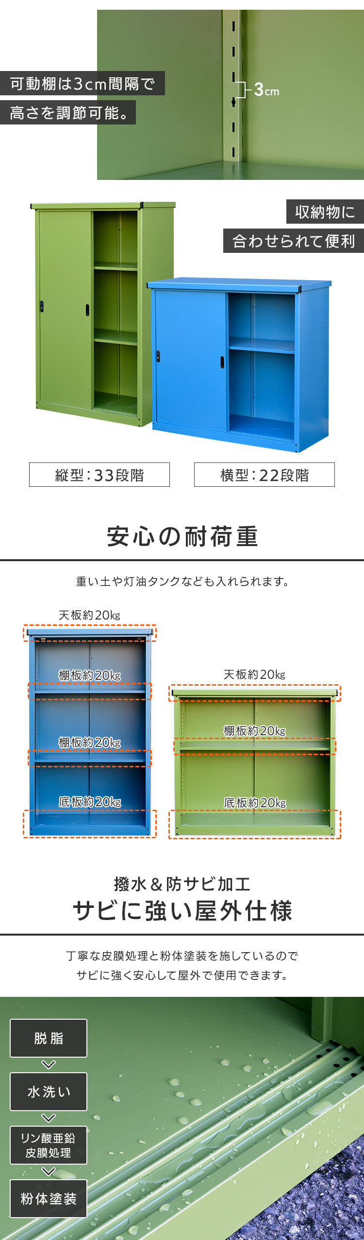 物置 屋外 小型 大型 おしゃれ 倉庫 スチール物置 収納 ベランダ