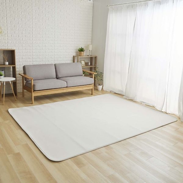 ラグ カーペット 2畳 洗えるラグ ラグマット 185×185cm 接触冷感 カーペット 絨毯 ひんやり 夏 冷感 もっちり 抗菌 防臭 滑り止め |  | 03
