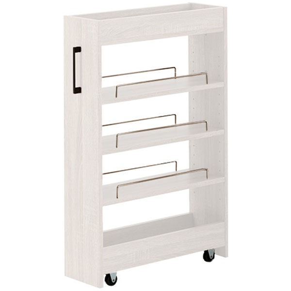 隙間収納 キッチンワゴン キッチン 収納 トイレ収納 棚 スリムラック 隙間 洗面所 ラック ランドリー ハイタイプ 収納棚 調味料ラック FRM-004-IR |  | 05