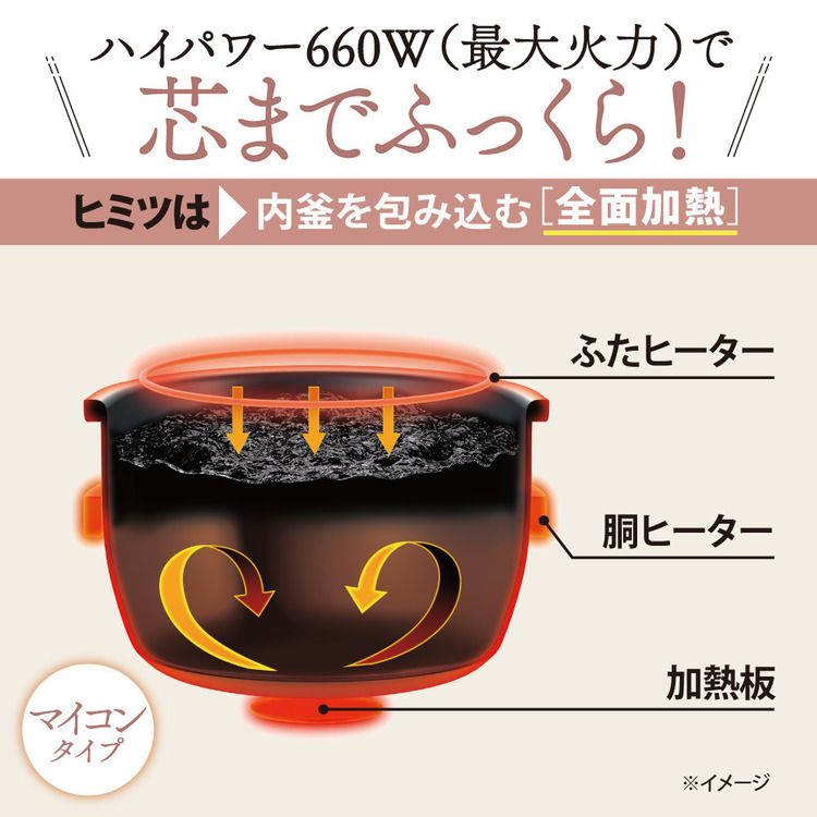象印（ZOJIRUSHI） 象印マイコン炊飯ジャー ホワイト NL-DB10-WA (D