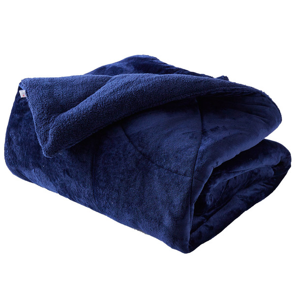 掛け布団 セミダブル シンサレート 毛布 厚手 暖かい 洗える 冬 蓄熱 抗菌 防臭 防ダニ リバーシブル 布団 プレミアムシンサレート掛布団 SD | IRIS OHYAMA | 05