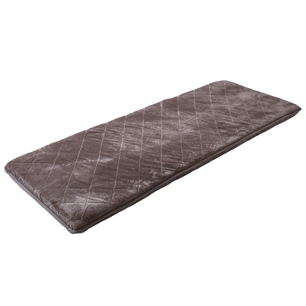 B 新品 フロアマット 180cm ブラウン 茶色 クッションマット 座布団