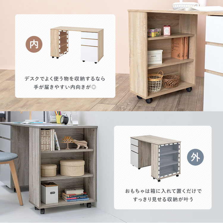 システムベッドロフトベッドベッドデスクワゴンキッズ子供ロフトレイアウトデザイン子供部屋学習机秘密基地収納子供用システムベッド