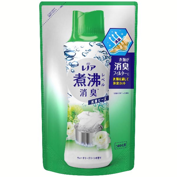 柔軟剤 レノア 超消臭 5個セット 煮沸レベル消臭 抗菌ビーズ 詰め替え 365ml ビーズ P&amp;amp;G | P&G | 02