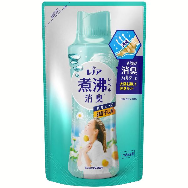柔軟剤 レノア 超消臭 5個セット 煮沸レベル消臭 抗菌ビーズ 詰め替え 365ml ビーズ P&amp;amp;G | P&G | 04