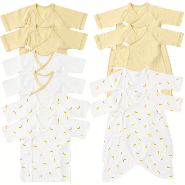 ベビー服 新生児 肌着 下着 10枚 ベビー用品 肌着セット 短肌着 6枚