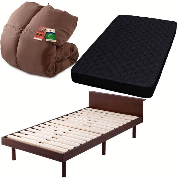 ベッド マットレス付き シングル 寝具セット 新生活 掛布団 シングル