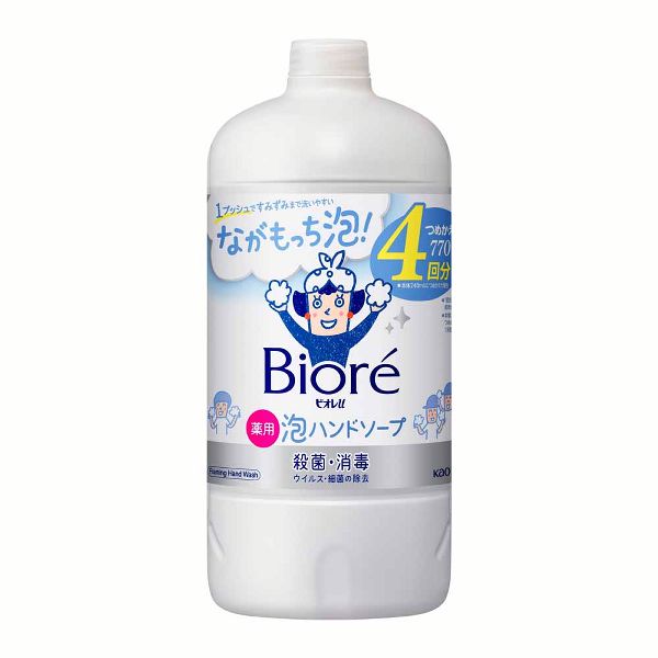 ハンドウォッシュ 花王 液体せっけん ビオレｕ 泡ハンドソープ つめかえ用 770ml Kao (D)｜irisplaza｜02