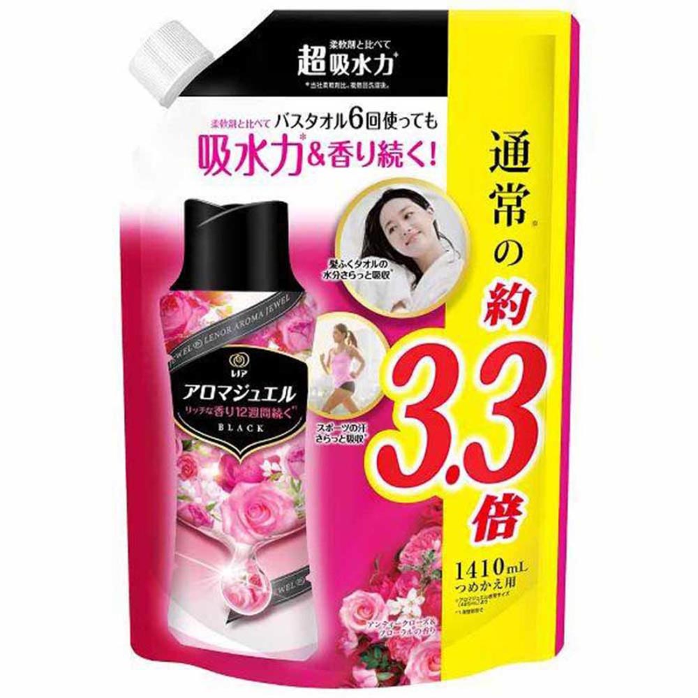 P&G レノア アロマジュエル 詰替え用 超特大 1410ml 2個セット ビーズ