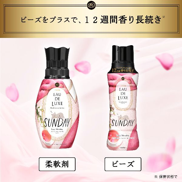 柔軟剤詰め替え用レノア衣類・タオルプレミアムアロマEAUDELUXEスイートな香り消臭赤ちゃん衣類OK静電気抑制ソフナー【6個セット】柔軟剤詰め替え用レノアレノアオードリュクスマインドフルネスシリーズサンデーつめかえ用特大サイズ600mlP&G 