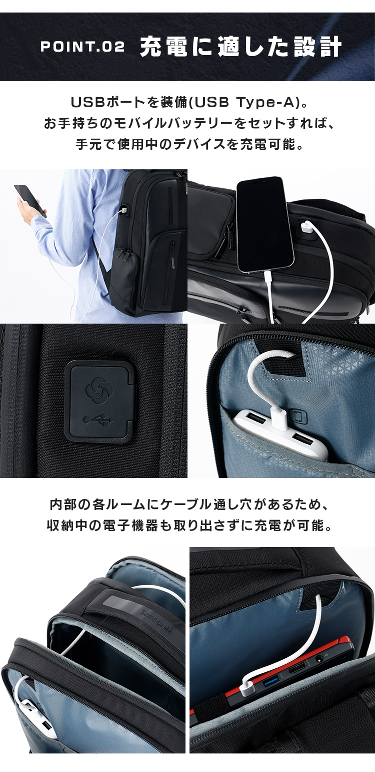 Samsonite（サムソナイト） 【並行輸入品】 ビジネス バックパック LPT