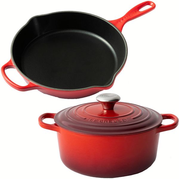 Le Creuset（ル・クルーゼ） 【並行輸入品】 なべ+フライパンセット ル