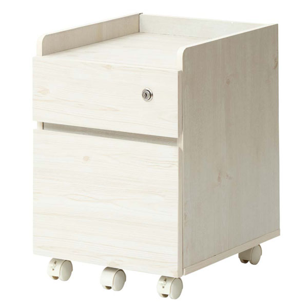 キャビネット 机横 収納 机 勉強机 収納家具 デスクキャビネット