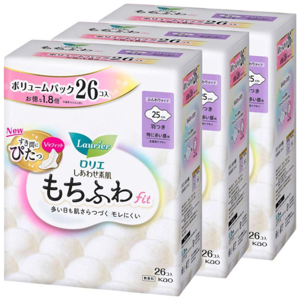 325【新品】ロリエ しあわせ素肌ボタニカル コットン100％生理用ナプキン18 ロリエ ナプキン 生理用品 しあわせ素肌 ボタニカル コットン