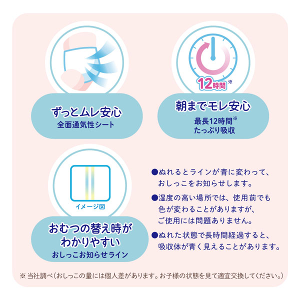 ベビーおむつ紙おむつまとめ買いパンツタイプGooNプラスベビー用品保湿成分ディズニーデザインぴたっとフィットエリエール【3個セット】ベビーおむつ紙おむつまとめ買いグーンプラスやわらかタッチパンツ 