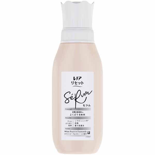 柔軟剤 レノア 500ml リセット ピンシャキ 消臭 防臭 レノアリセットセラム 本体 P&G | レノアリセット | 01